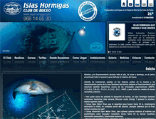 Tablet Screenshot of islashormigas.com